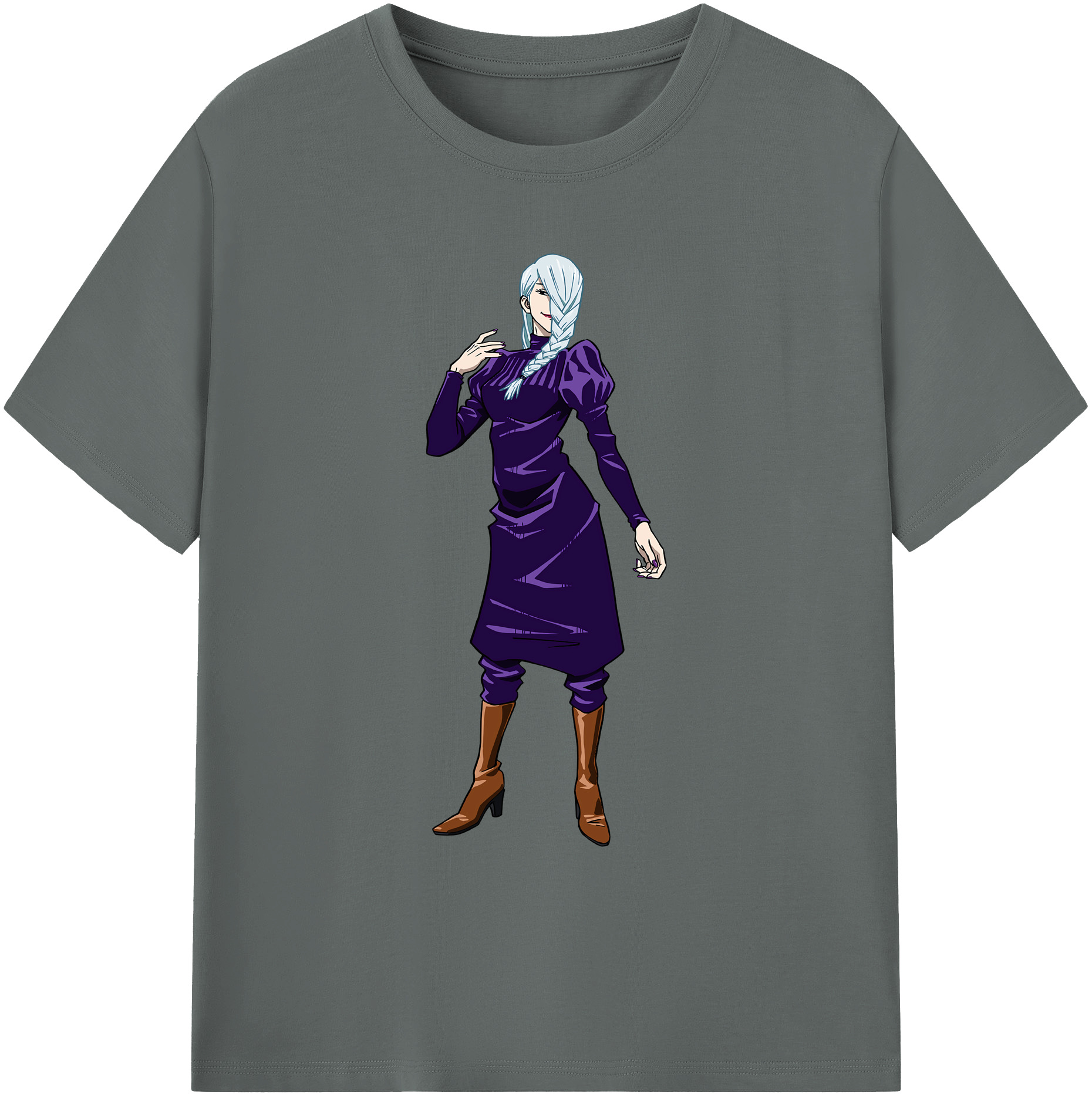 （画像用） 呪術廻戦 Jujutsu Kaisen 綿100％ メンズ半袖Tシャツ｜肌触りやわらか＆通気性